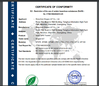 Porcellana Shenzhen Kingwo IoT Co.,Ltd Certificazioni